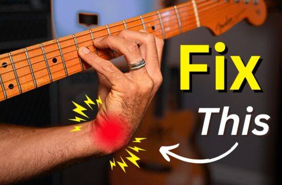 guitar hand pain