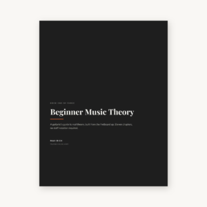Beginner Music Theory Book for Guitarists
